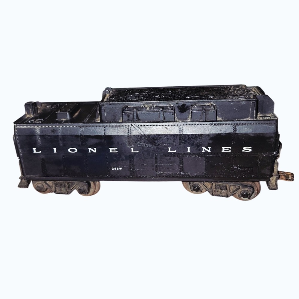 Vintage Postwar Lionel 243W Lionel Lines Whistle Tender O Gauge Train Car